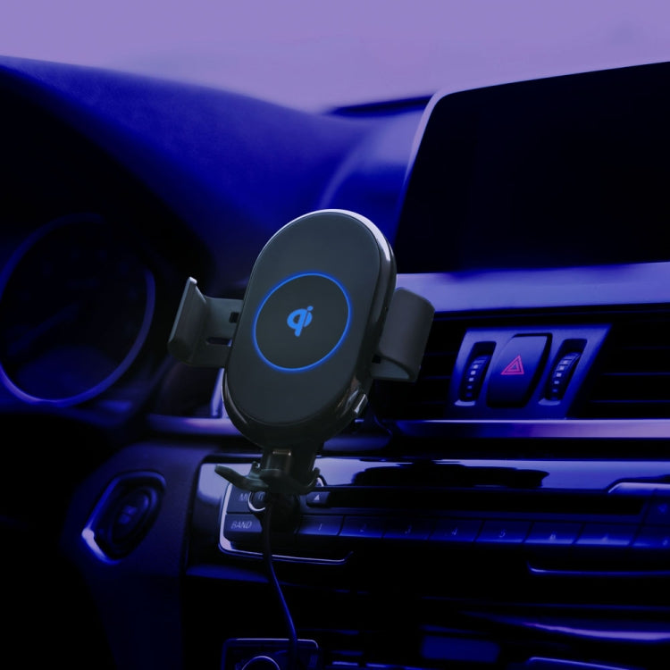 C15 Car Wireless Charger Coil Automatic Induction Wireless Charging  Mount Holder