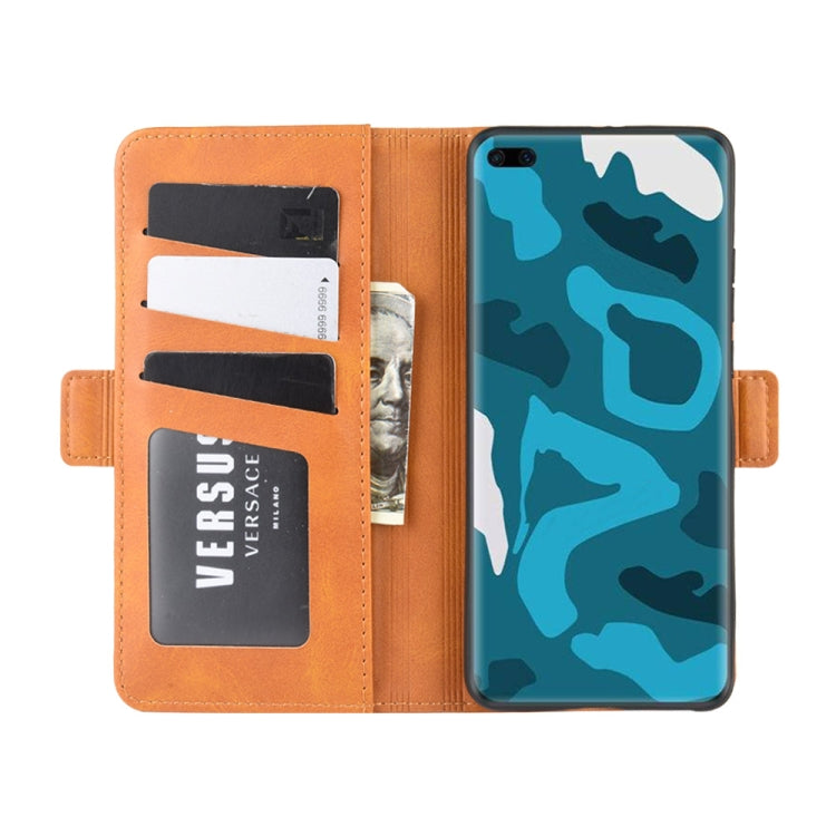 For Huawei P40 Pro Dual-side Magnetic Buckle Horizontal Flip Leather Case with Holder & Card Slots & Wallet & Photo Frame