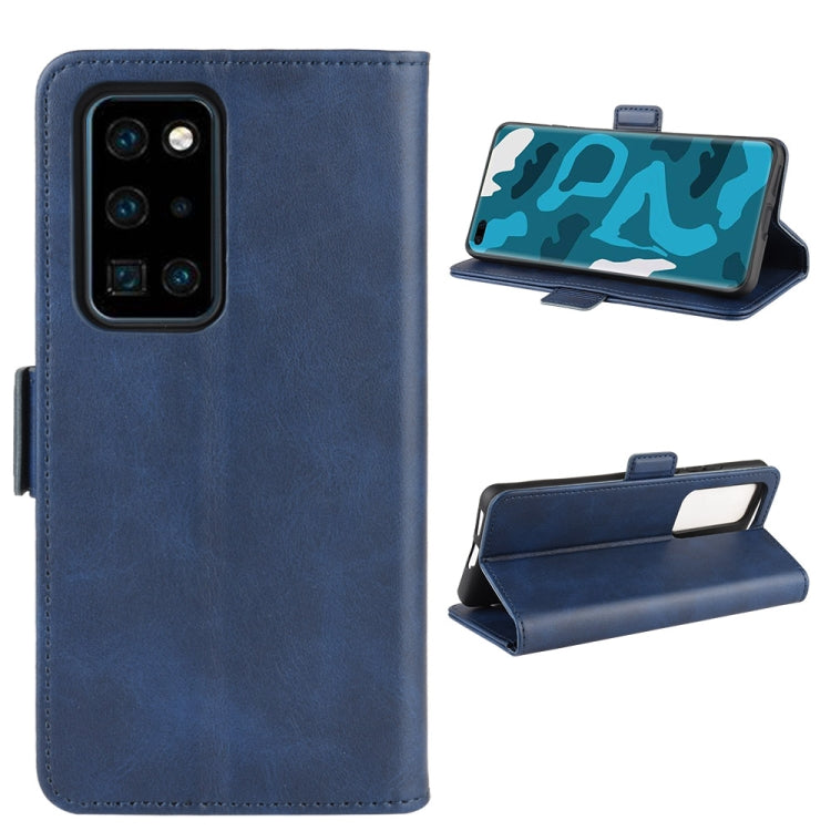 For Huawei P40 Pro Dual-side Magnetic Buckle Horizontal Flip Leather Case with Holder & Card Slots & Wallet & Photo Frame