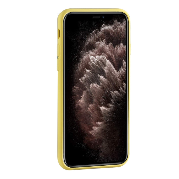 For iPhone 11 Pro Max Sliding Camera Cover Design Twill Anti-Slip TPU Case