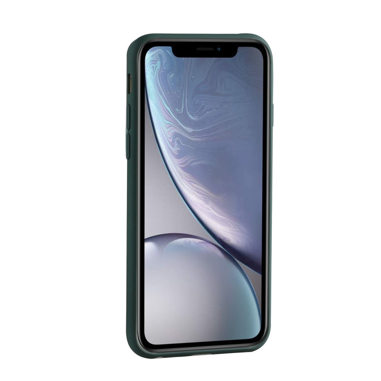 For iPhone XR Sliding Camera Cover Design Twill Anti-Slip TPU Case