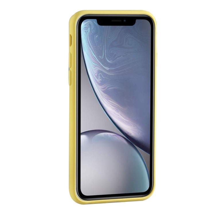 For iPhone XR Sliding Camera Cover Design Twill Anti-Slip TPU Case
