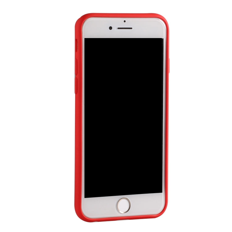 For iPhone 6 & 6s / 7 & 8 Sliding Camera Cover Design Twill Anti-Slip TPU Case