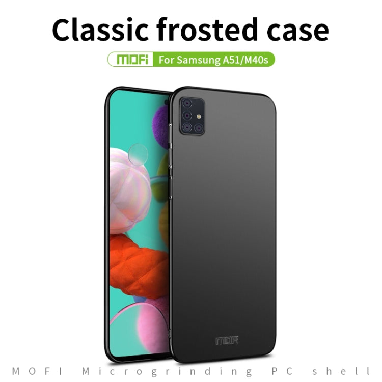 For Galaxy A51 MOFI Frosted PC Ultra-thin Hard Case