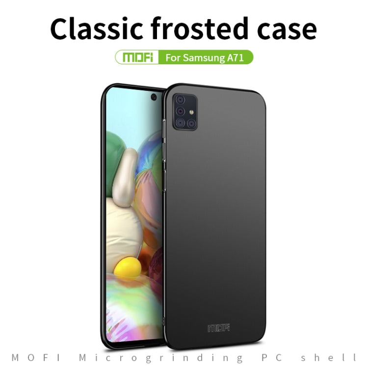 For Galaxy A71 MOFI Frosted PC Ultra-thin Hard Case