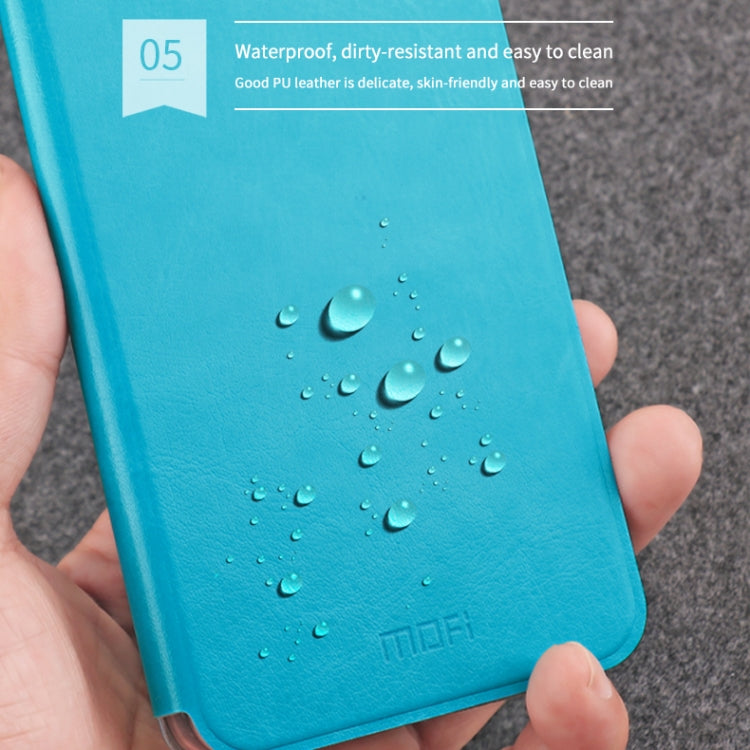 For Xiaomi Mi 10 Pro MOFI Rui Series Classical Leather Embedded Steel Plate All-inclusive Horizontal Flip PU Leather Case