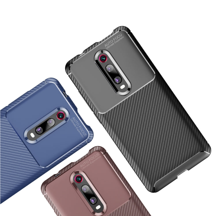 For OnePlus 8 Carbon Fiber Texture Shockproof TPU Case