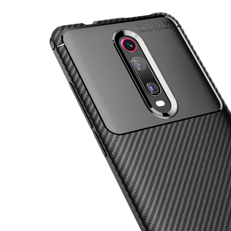 For OnePlus 8 Carbon Fiber Texture Shockproof TPU Case