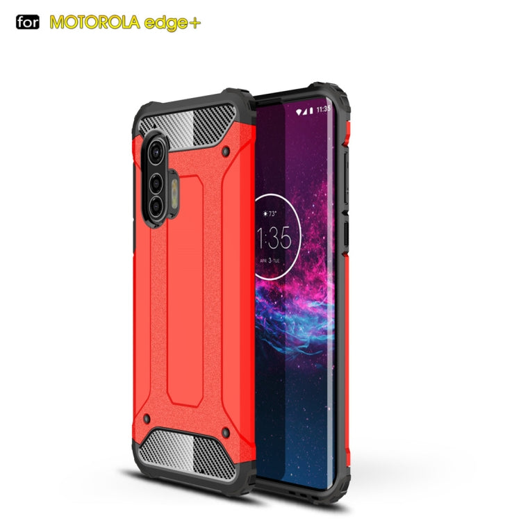 For Motorola Edge Plus Magic Armor TPU + PC Combination Case