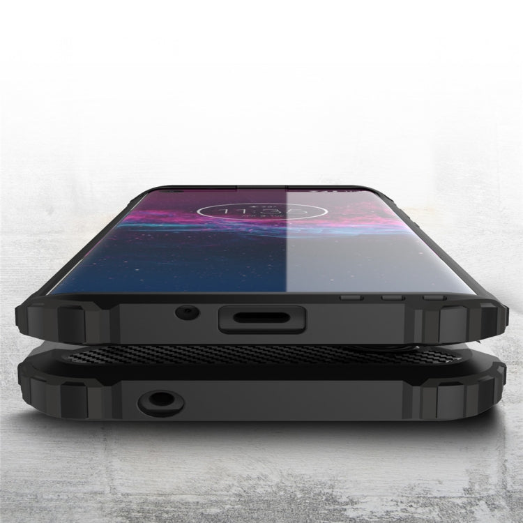 For Motorola Edge Plus Magic Armor TPU + PC Combination Case