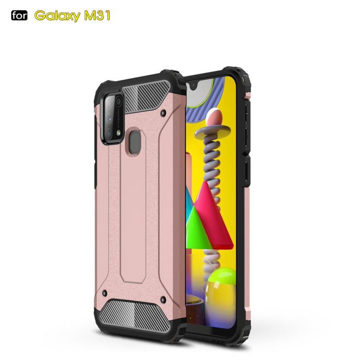 For Galaxy M31 Magic Armor TPU + PC Combination Case