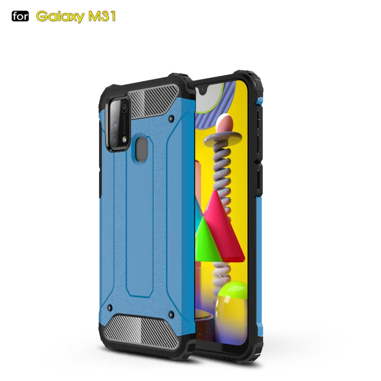 For Galaxy M31 Magic Armor TPU + PC Combination Case