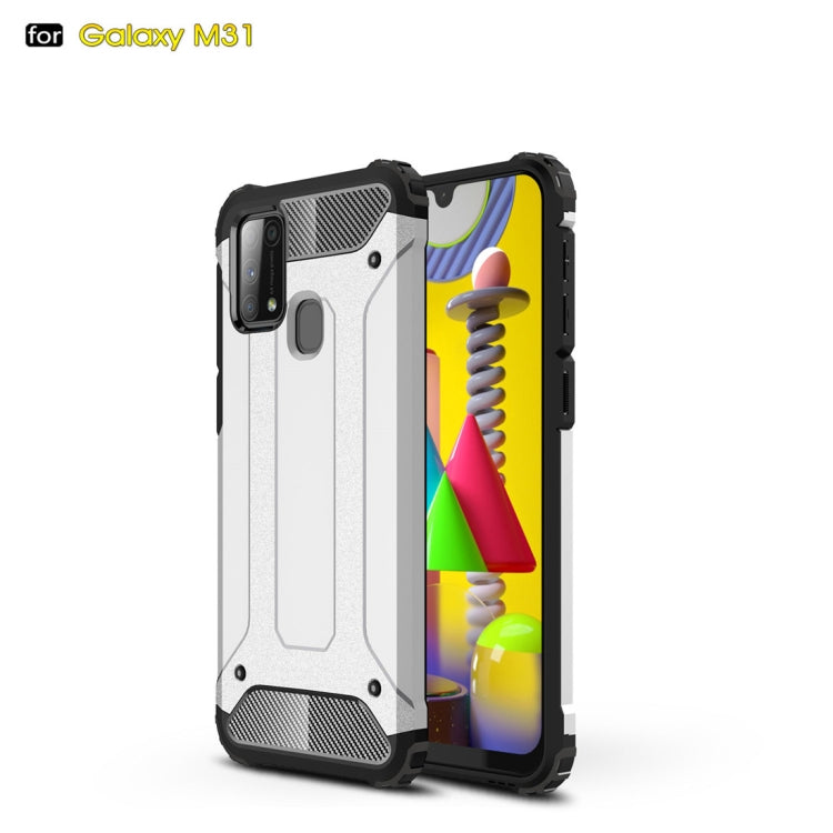 For Galaxy M31 Magic Armor TPU + PC Combination Case