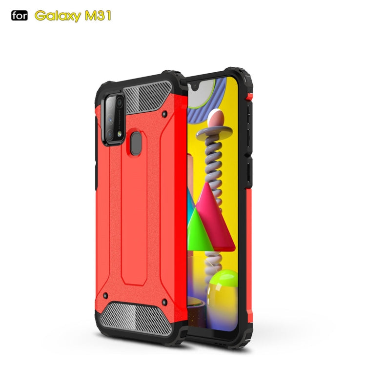 For Galaxy M31 Magic Armor TPU + PC Combination Case