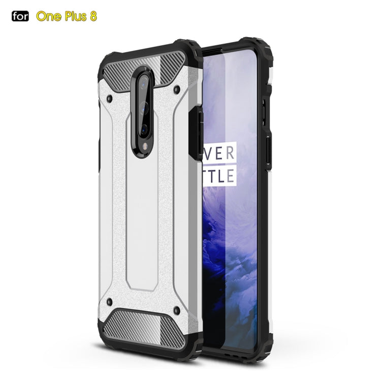 For OnePlus 8 Magic Armor TPU + PC Combination Case