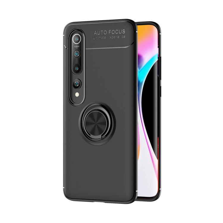 For Xiaomi Mi 10 / 10 Pro Metal Ring Holder 360 Degree Rotating TPU Case
