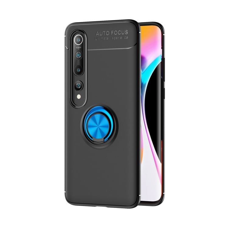 For Xiaomi Mi 10 / 10 Pro Metal Ring Holder 360 Degree Rotating TPU Case