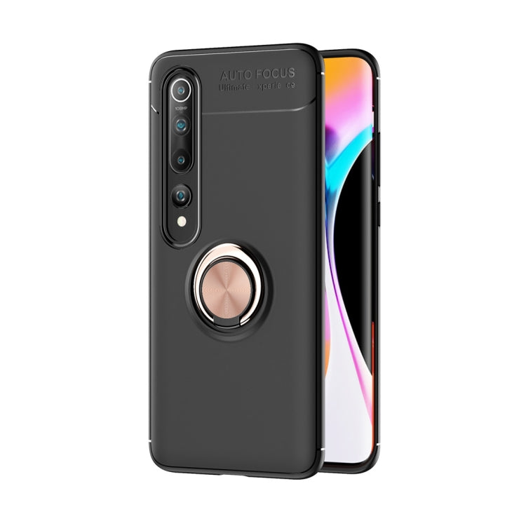 For Xiaomi Mi 10 / 10 Pro Metal Ring Holder 360 Degree Rotating TPU Case