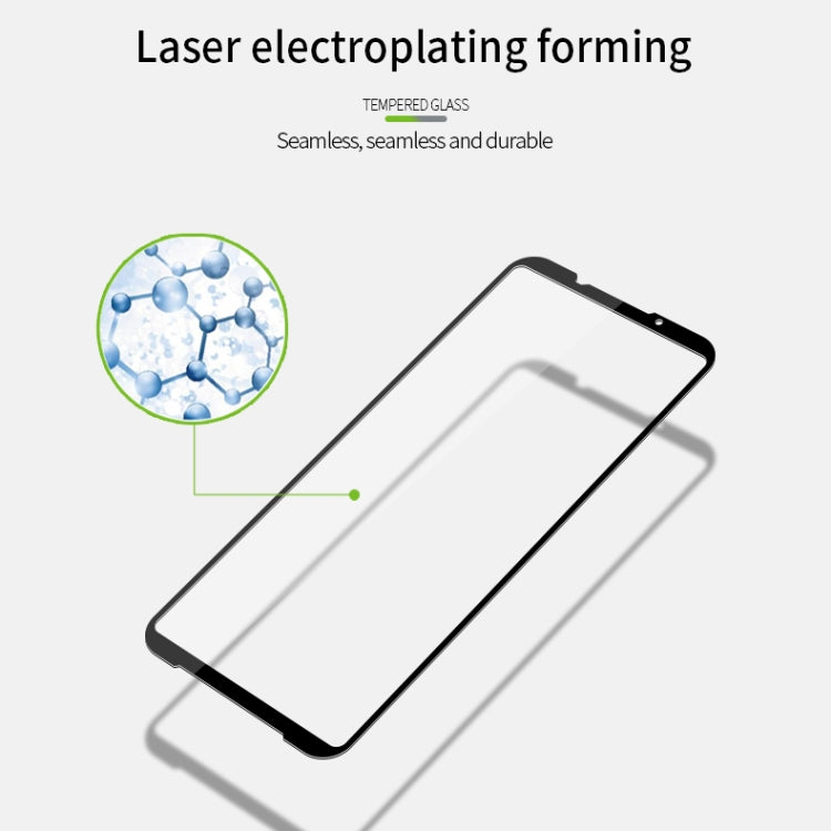 For Xiaomi Black Shark 3 MOFI 9H 2.5D Full Screen Tempered Glass Film(Black)