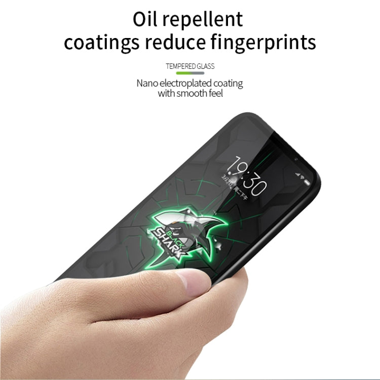 For Xiaomi Black Shark 3 MOFI 9H 2.5D Full Screen Tempered Glass Film(Black)
