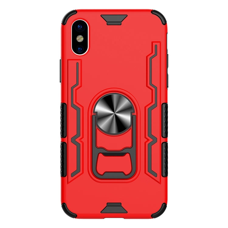 For iPhone X / XS Shockproof PC + TPU Protective Case with Beer Opener & Car Holder