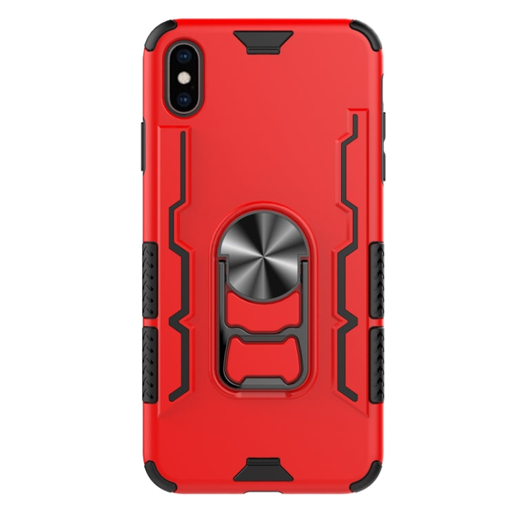 For iPhone XS Max Shockproof PC + TPU Protective Case with Beer Opener & Car Holder