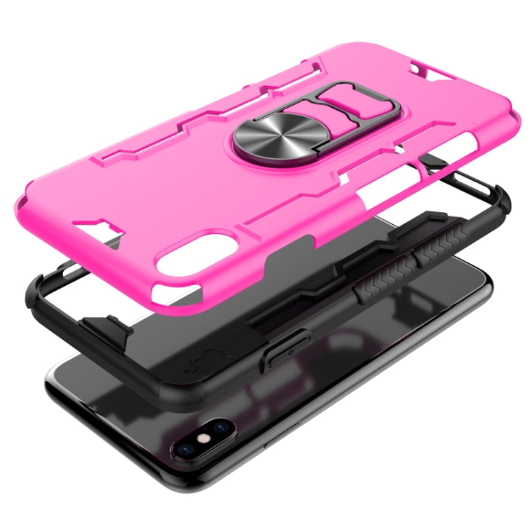 For iPhone XS Max Shockproof PC + TPU Protective Case with Beer Opener & Car Holder
