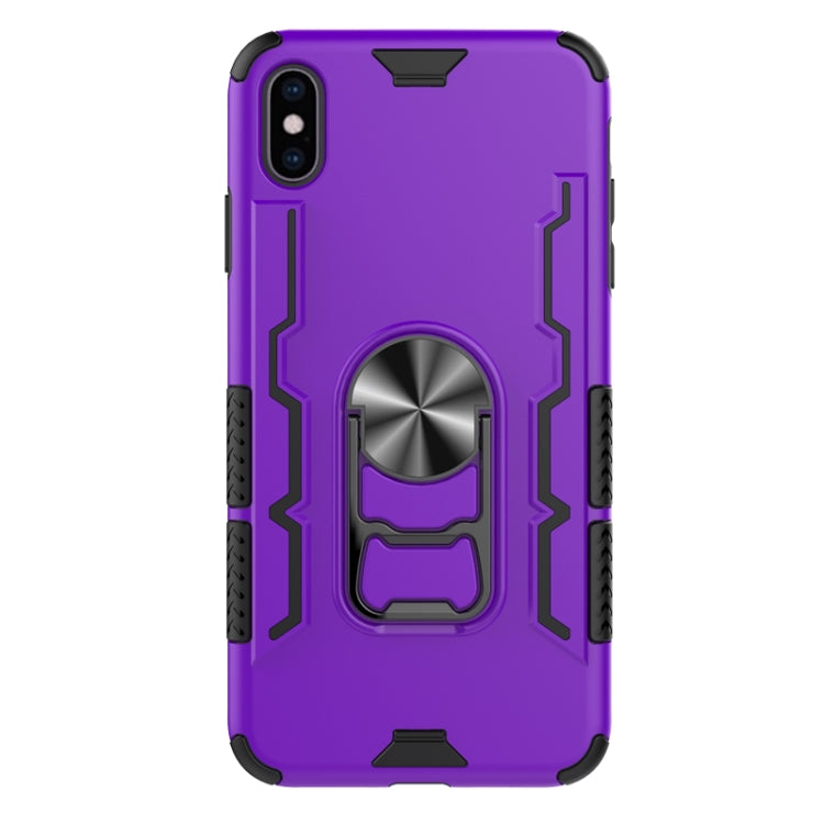For iPhone XS Max Shockproof PC + TPU Protective Case with Beer Opener & Car Holder