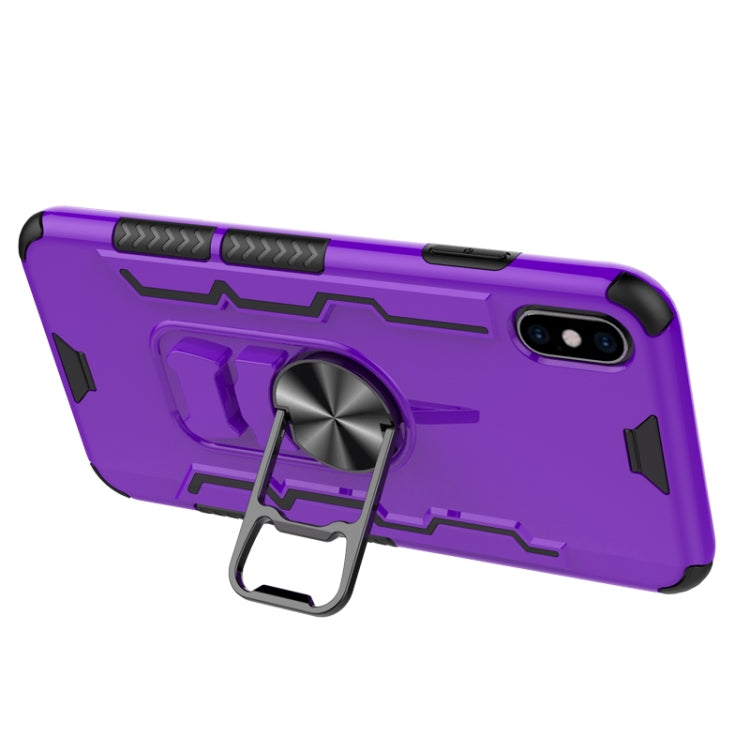 For iPhone XS Max Shockproof PC + TPU Protective Case with Beer Opener & Car Holder