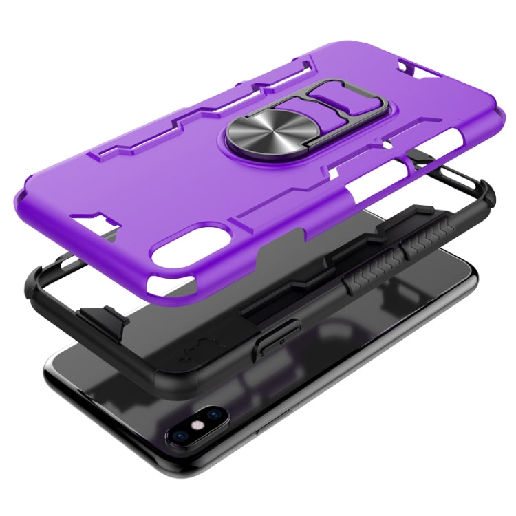 For iPhone XS Max Shockproof PC + TPU Protective Case with Beer Opener & Car Holder