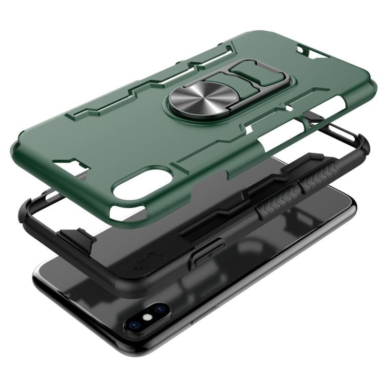 For iPhone XS Max Shockproof PC + TPU Protective Case with Beer Opener & Car Holder