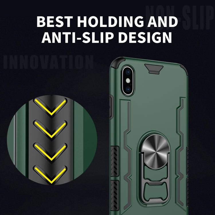 For iPhone XS Max Shockproof PC + TPU Protective Case with Beer Opener & Car Holder