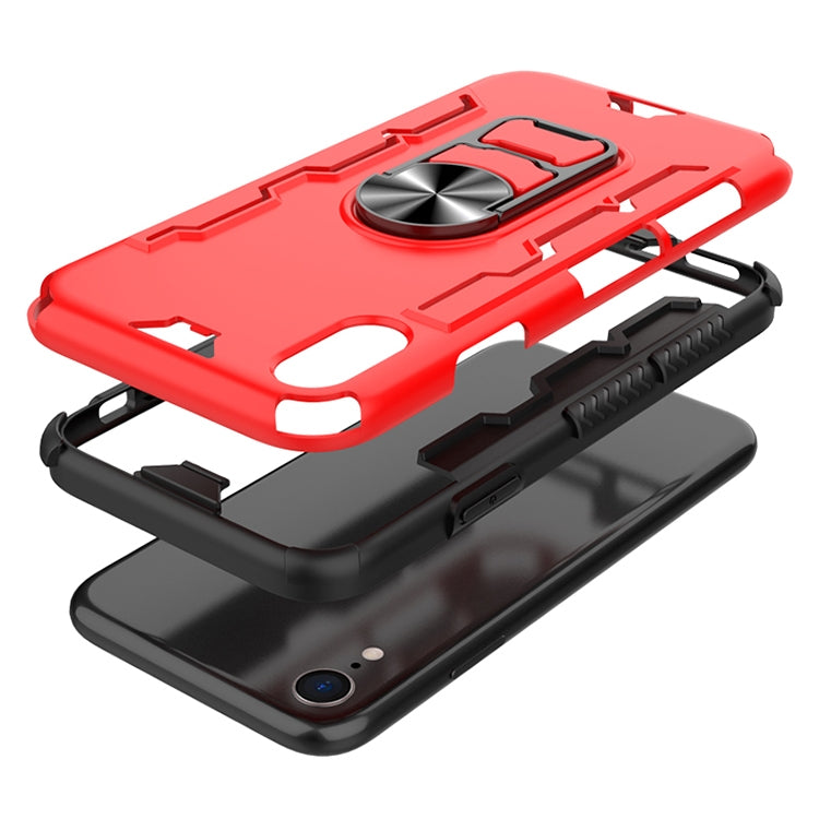 For iPhone XR Shockproof PC + TPU Protective Case with Beer Opener & Car Holder