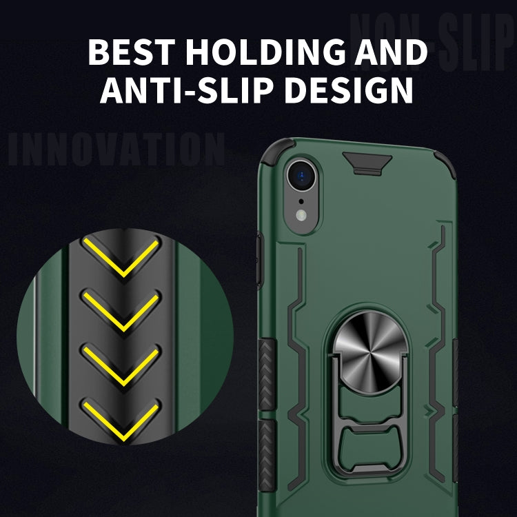 For iPhone XR Shockproof PC + TPU Protective Case with Beer Opener & Car Holder