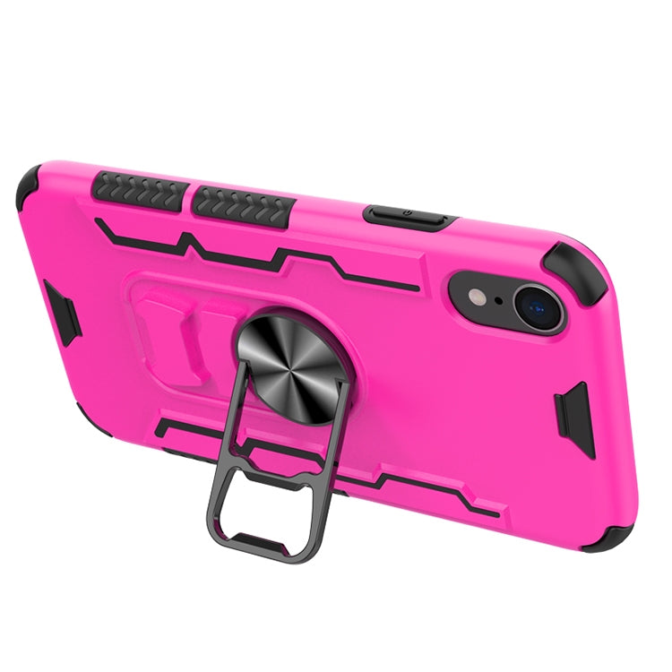 For iPhone XR Shockproof PC + TPU Protective Case with Beer Opener & Car Holder