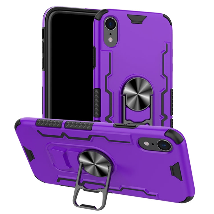 For iPhone XR Shockproof PC + TPU Protective Case with Beer Opener & Car Holder