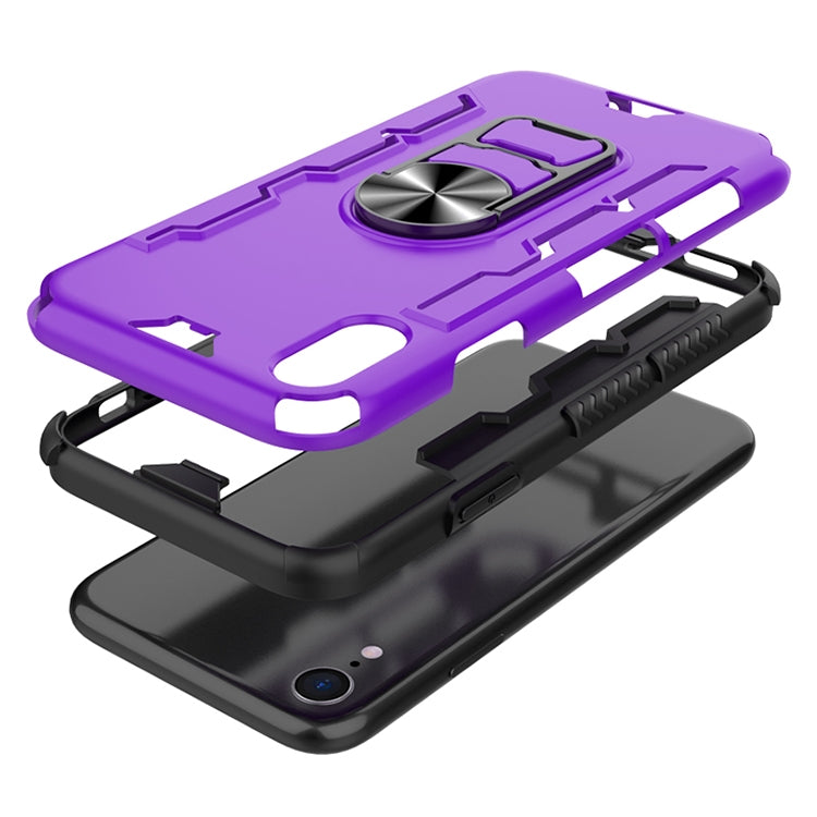 For iPhone XR Shockproof PC + TPU Protective Case with Beer Opener & Car Holder