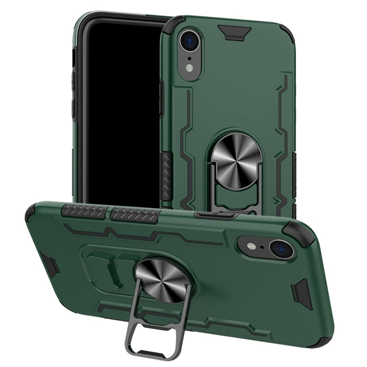 For iPhone XR Shockproof PC + TPU Protective Case with Beer Opener & Car Holder