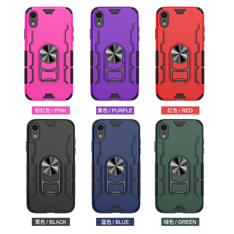 For iPhone XR Shockproof PC + TPU Protective Case with Beer Opener & Car Holder