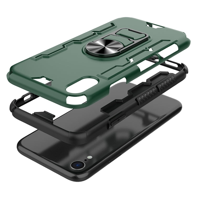 For iPhone XR Shockproof PC + TPU Protective Case with Beer Opener & Car Holder