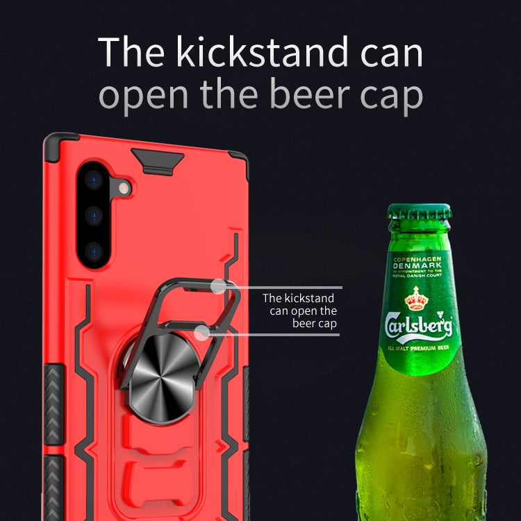 For Galaxy Note 10 Shockproof PC + TPU Protective Case with Beer Opener & Car Holder