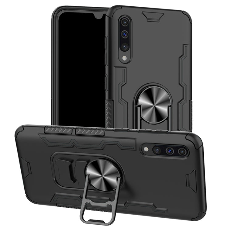 For Galaxy A50 Shockproof PC + TPU Protective Case with Beer Opener & Car Holder