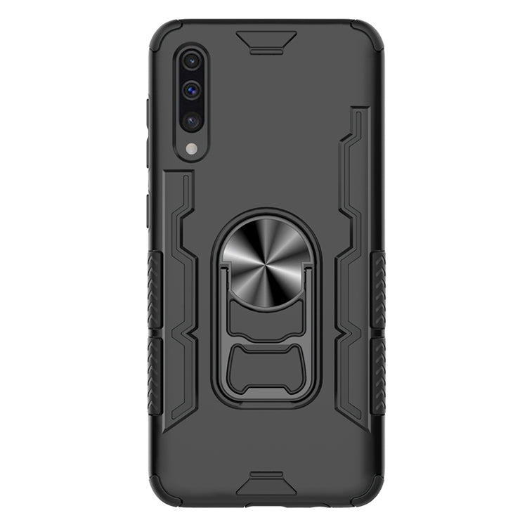 For Galaxy A50 Shockproof PC + TPU Protective Case with Beer Opener & Car Holder