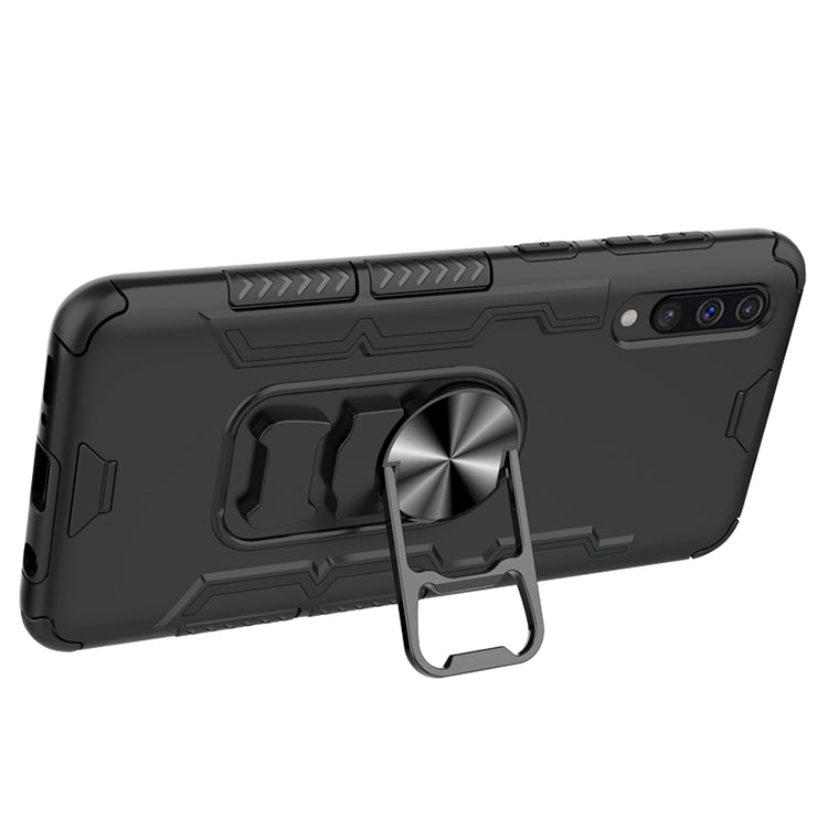 For Galaxy A50 Shockproof PC + TPU Protective Case with Beer Opener & Car Holder