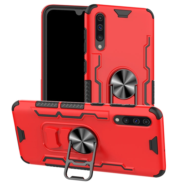 For Galaxy A50 Shockproof PC + TPU Protective Case with Beer Opener & Car Holder