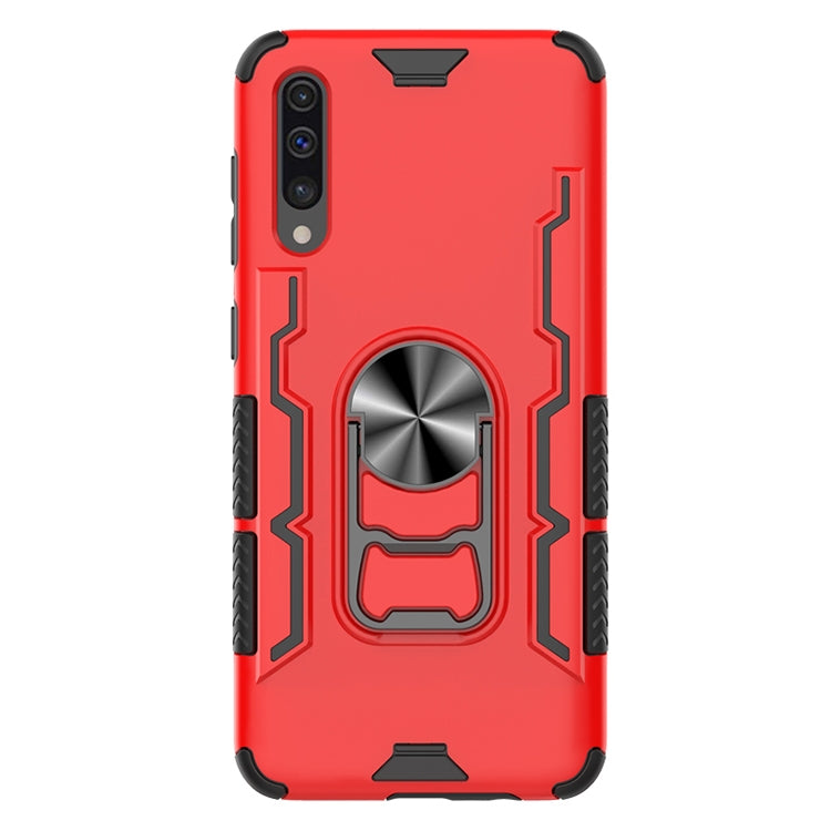 For Galaxy A50 Shockproof PC + TPU Protective Case with Beer Opener & Car Holder