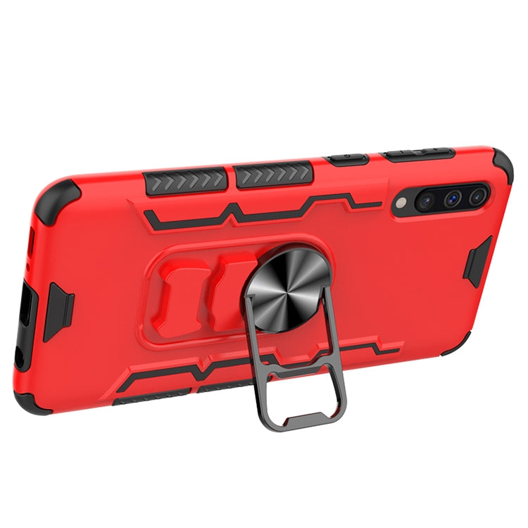 For Galaxy A50 Shockproof PC + TPU Protective Case with Beer Opener & Car Holder