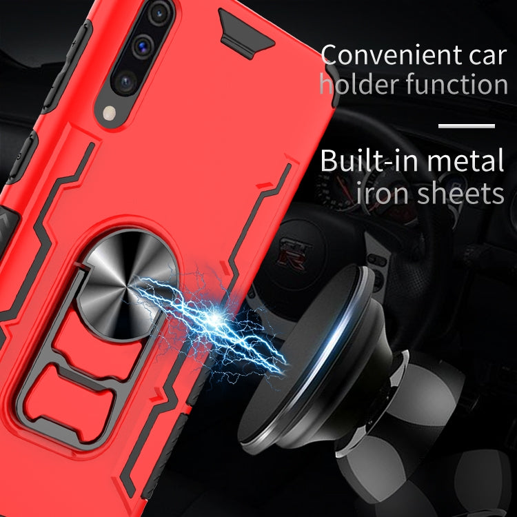 For Galaxy A50 Shockproof PC + TPU Protective Case with Beer Opener & Car Holder