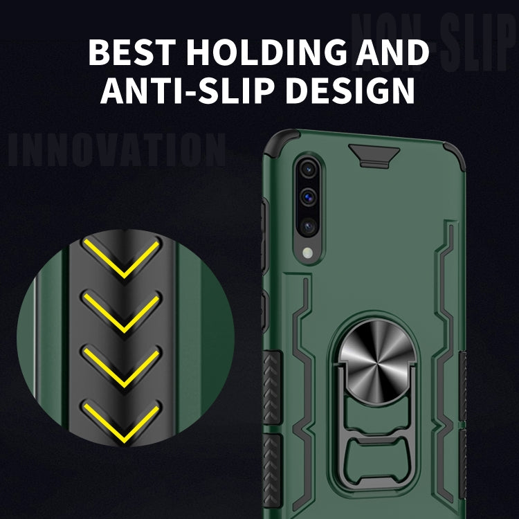 For Galaxy A50 Shockproof PC + TPU Protective Case with Beer Opener & Car Holder