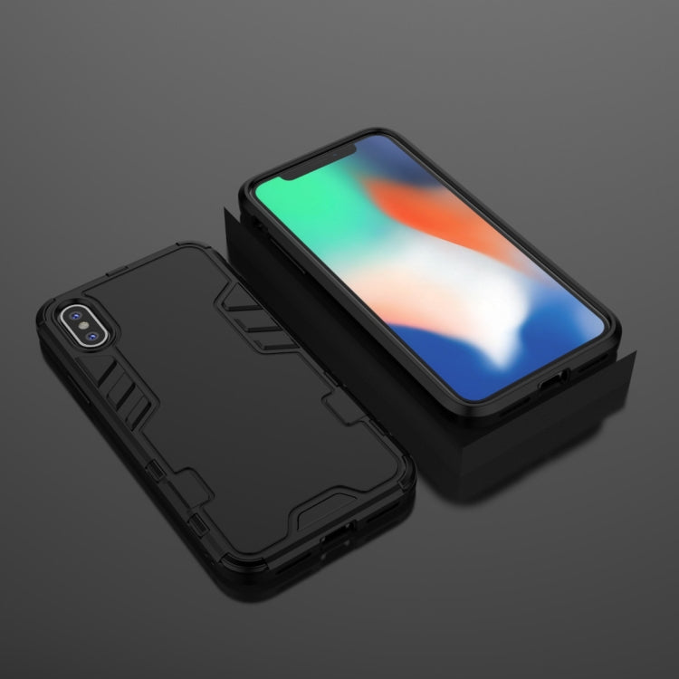 For iPhone X / XS  3 in 1 Full Coverage Shockproof PC + TPU Case